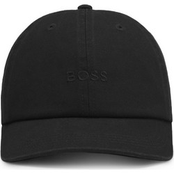 Hugo Boss Ανδρικό Καπέλο Jockey Υφασμάτινο Μαύρο 50574494-001