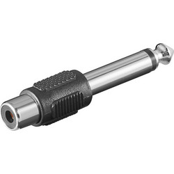 Goobay 11118 Αντάπτορας Ήχου 6.35mm Male to RCA Female