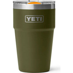 YETI Rambler Stackable Cup Olive/King Crab Orange 591ml