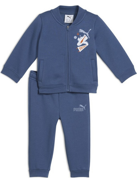 Puma Βρεφικό Σετ Φόρμας για Αγόρι Χειμωνιάτικο Navy Μπλε 689732-80