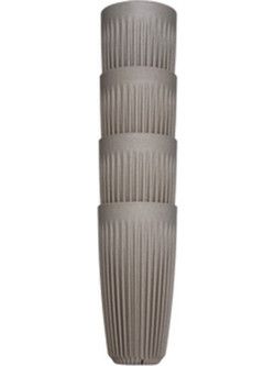 Huskee Σετ Ποτήρια Καφέ Πλαστικά Γκρι 473ml 4τμχ 16OZ