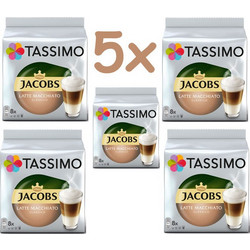 Jacobs Κάψουλες Latte Macchiato Classico Συμβατές με Μηχανή Tassimo 40τμχ