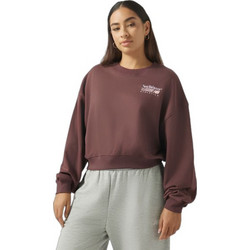 New Balance Γυναικείο Αθλητικό Crop Top Καφέ WT62X7T4-YLR