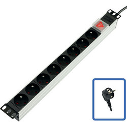 Lanview TUPS031 Πολύπριζο για Καμπίνες Rack 19"
