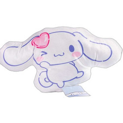 Sanrio Cinamon Roll Blink Παιδικό Διακοσμητικό Μαξιλάρι Λευκό 47x26cm