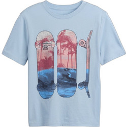 Gap Παιδικό T-Shirt Κοντομάνικο Γαλάζιο Ροζ 899684005