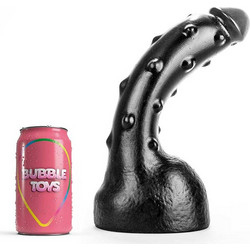 Bubble Toys Pimpy Ρεαλιστικό Dildo με Όρχεις 23cm Μαύρο