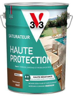V33 High Protection Decking Λάδι Ξύλου Έτοιμο προς Χρήση 5lt