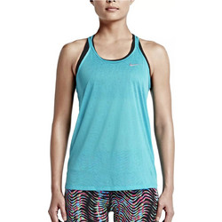 Nike Dri-Fit Cool Γυναικείο Αθλητικό T-Shirt Γαλάζιο 719865-418