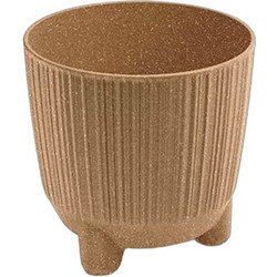 Iliadis Ryfo N Eco Wood Κασπώ Εξωτερικού Χώρου Πλαστικό με Πόδια 13x12cm 4τμχ 471952