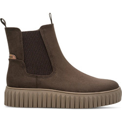 Marco Tozzi Γυναικεία Μποτάκια Chelsea Suede Σοκολατί 2-25470-47-304