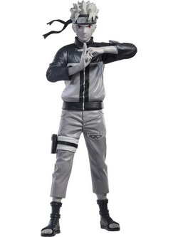 Banpresto Naruto Shippuden Super Big Plush Noir Edge Collection Naruto Uzumaki 23cm
