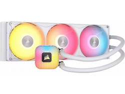 Corsair Nautilus II 360 RS White Υδρόψυξη CPU 120mm ARGB για Socket AM4 / 1700 / AM5 / 1851