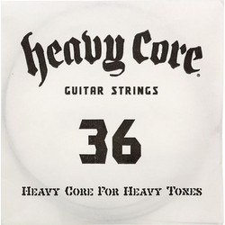 Dunlop Heavy Core Χορδή Ηλεκτρικής Κιθάρας Nickel Plated Steel 36"
