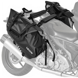 Vevor Σετ Σαμάρια Μηχανής 2x14lt Μαύρα