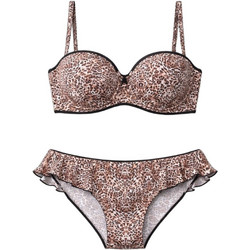 Lida Bikini Set Animal Print Καφέ 9-0533/9-0529