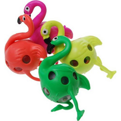 Flamingo Squishy Διάφορα Χρώματα 12τμχ