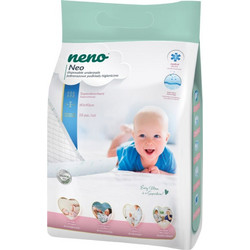 Neno Σετ Σελτεδάκια Αλλαξιέρας Μωρού Λευκά 60x90cm 10τμχ