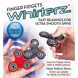 Whirlerz Fidget Spinner Διάφορα Χρώματα