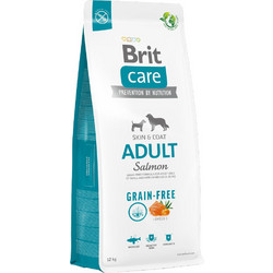 Brit Care Skin & Coat Adult Grain Free with Salmon 12kg