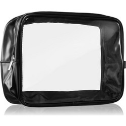 Notino Travel Collection Γυναικείο Νεσεσέρ 27.5x12.5x20cm Διαφανές Μαύρο