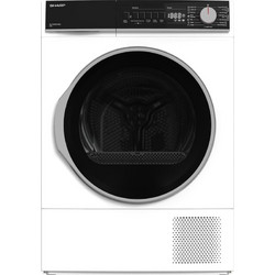 Sharp KD-NHB9S7GWD-EE Στεγνωτήριο Ρούχων 9kg με Αντλία Θερμότητας