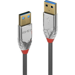 Lindy 36628 Καλώδιο USB-A Male 3.0 to USB-A Male 3m Black