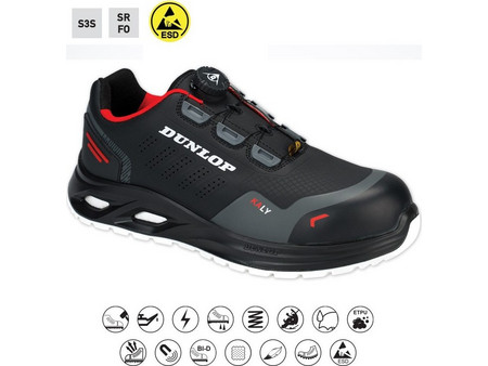 Dunlop Kaly Αθλητικά Παπούτσια Ασφαλείας S3S Μαύρα