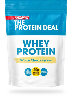 Enervit The Protein Deal Whey White Chocolate Πρωτεΐνη Ορού Γάλακτος Γράμμωσης 300gr