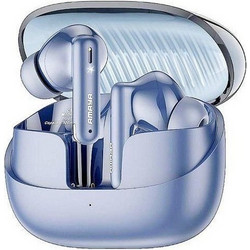 Amaya ATW-323 Ακουστικά Bluetooth In Ear Metallic Blue