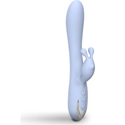 Celestial Δονητής Rabbit 21.5cm Μπλε