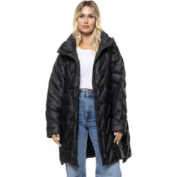 Splendid Γυναικείο Μπουφάν Χειμωνιάτικο Puffer Μακρύ Μαύρο 56-101-076