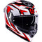 AGV K5 Zenithar Black White Red Κράνος Μηχανής Full Face 1500gr AGV K5 Zenithar Black White Red Κράνος Μηχανής Full Face 1500gr