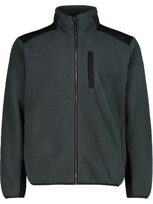 CMP Ανδρική Ζακέτα Fleece με Φερμουάρ Πετρόλ 36P2767-F902
