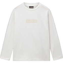 Napapijri Παιδικό T-Shirt Μακρυμάνικο Λευκό NP0A8B3N-N1A