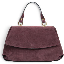 Passaggio Leather Γυναικεία Τσάντα Χειρός Σουέτ Μπορντό 4986-KR-02