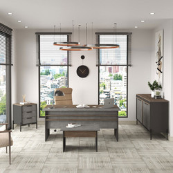 Stewe Home Σετ Επαγγελματικό Γραφείο Ξύλινο 180x89.5x75cm STE-005173-P5173