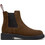 Camper Dean Γυναικεία Μποτάκια Chelsea Suede Καφέ με Χοντρό Χαμηλό Τακούνι K400761-010