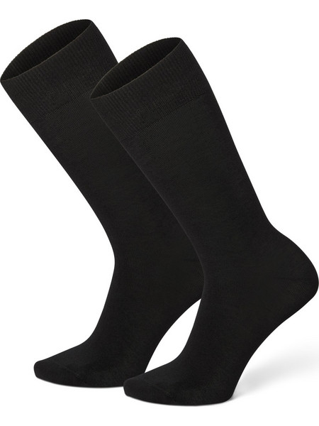 Timberland Ανδρικές Κάλτσες Ψηλές Μαύρες 2Pack TB0A5TRJ001L