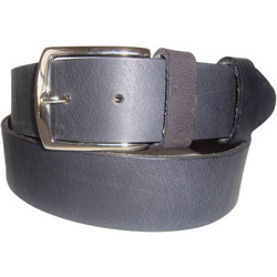 DomLeathers Ανδρική Ζώνη Δερμάτινη Μαύρη AADL207