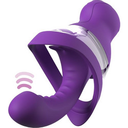 Pipedream Fantasy For Her Veloura Touch Δονητής G-Spot 23cm Μωβ