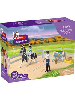 Schleich Horse Club Kim's Vaulting Set