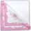 Ninetta Bebe 501 Rainbow Πάνα Αγκαλιάς Πικέ Ροζ 90x90cm