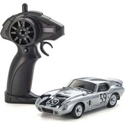 Kyosho First Mini-z Shelby Cobra Daytona (Chrome) Τηλεκατευθυνόμενο Αυτοκίνητο 1:28 66611C