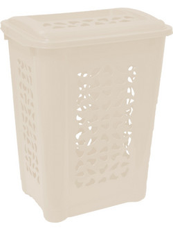 Καλάθι Απλύτων Keeeper Per 60lt Cream 45x34x60υψ 2506000