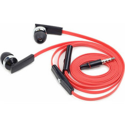 Gembird Porto Handsfree In-Ear 3.5mm Red Black