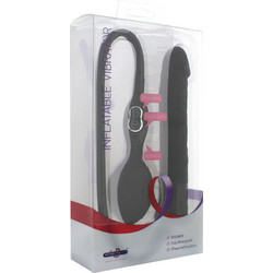 Seven Creations Inflatable Vibrator Δονητής Μαύρος