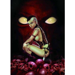 Puzzle Ricordi Arte Skull Warrior Del Nido Jose 500 Κομμάτια