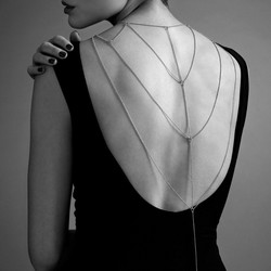 MAGNIFIQUE BACK AND CLEAVAGE CHAIN - GOLD