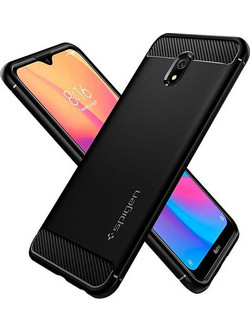 Spigen Rugged Armor Matte Black (Xiaomi Redmi 8A)